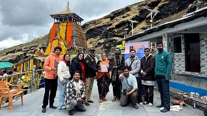 Shraddha Bachheti and Abhishek Yadav made a record by performing Bharatnatyam in Tungnath Uttarakhand