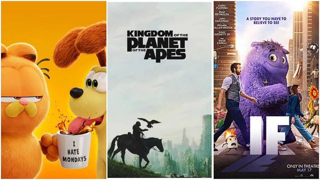 International Box Office Collection: Kingdom of the Planet of the Apes The Garfield and IF Movie Total Earning