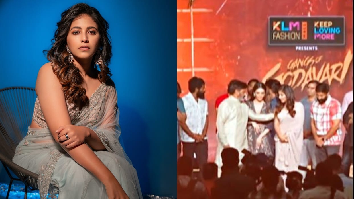 Anjali broke her silence on Nandamuri Balakrishna pushing incident during Gangs of Godavari pre-release event
