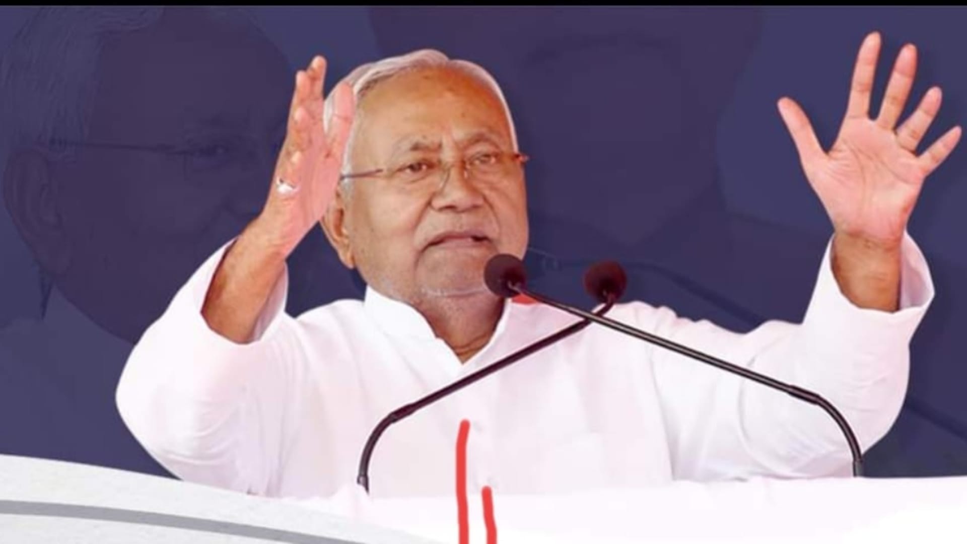 मुख्यमंत्री नीतीश कुमार।