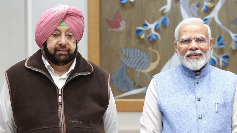 Former CM Capt Amarinder Singh Wrote Letter to Punjab Voters