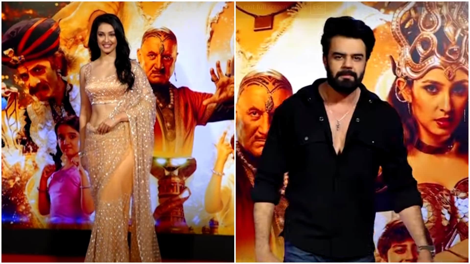 Manish Paul Makrant Deshpande Soumya Tandon Attend Chhota Bheem and the Curse of Damyaan Screening