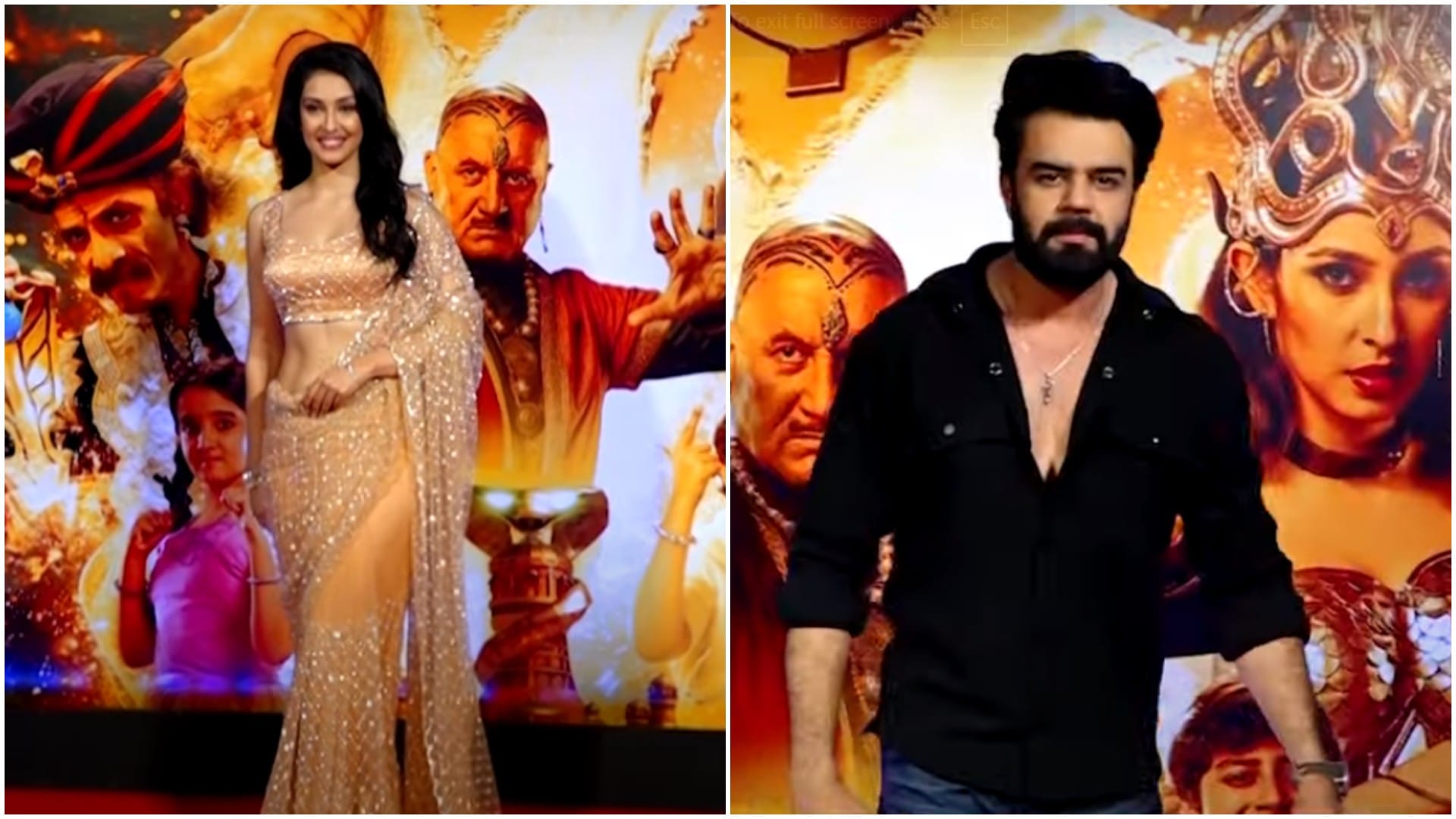 Manish Paul Makrant Deshpande Soumya Tandon Attend Chhota Bheem and the Curse of Damyaan Screening