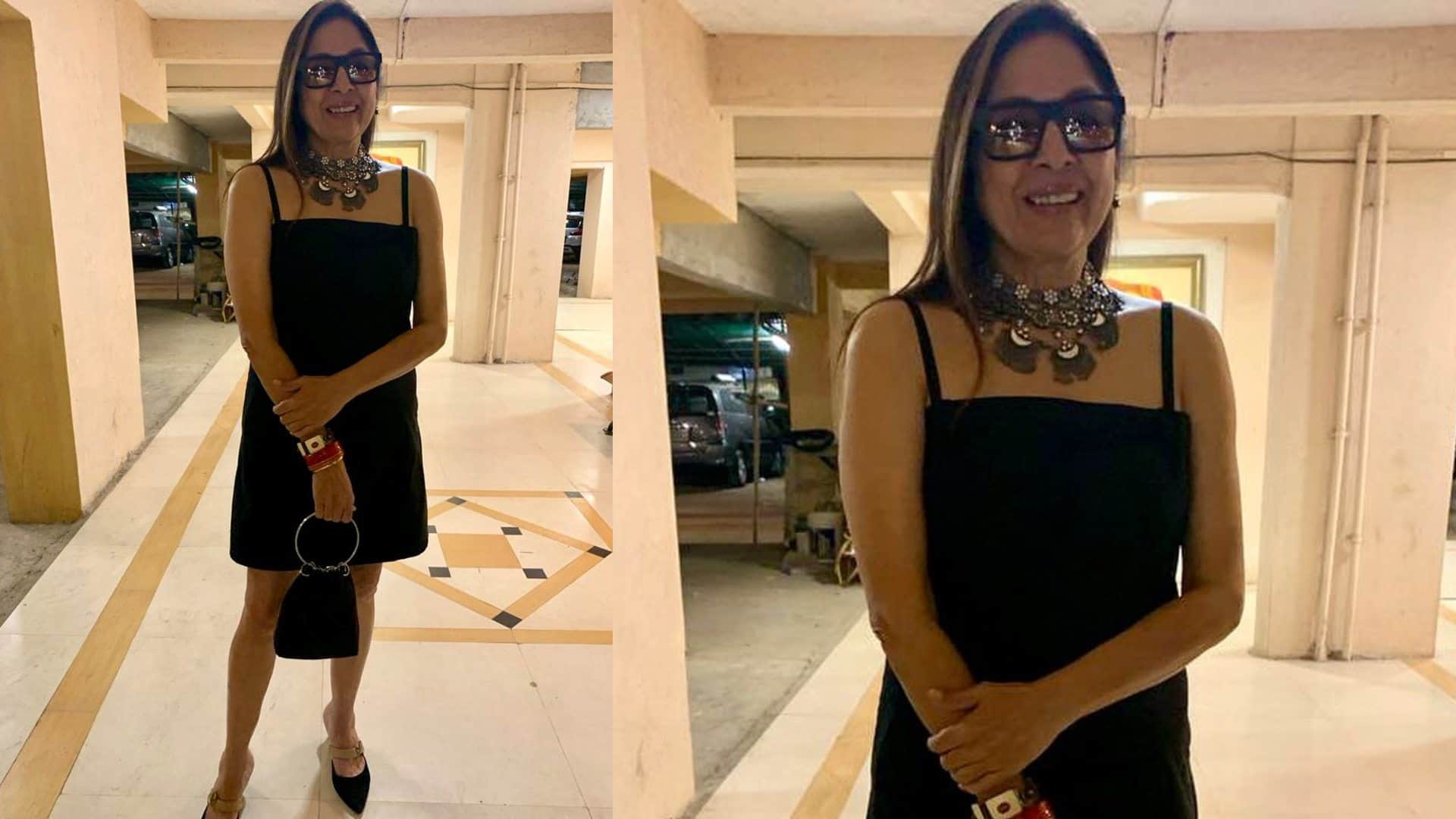 Neena Gupta got angry on the matter of wearing shorts said I do not wear them by taking your father money