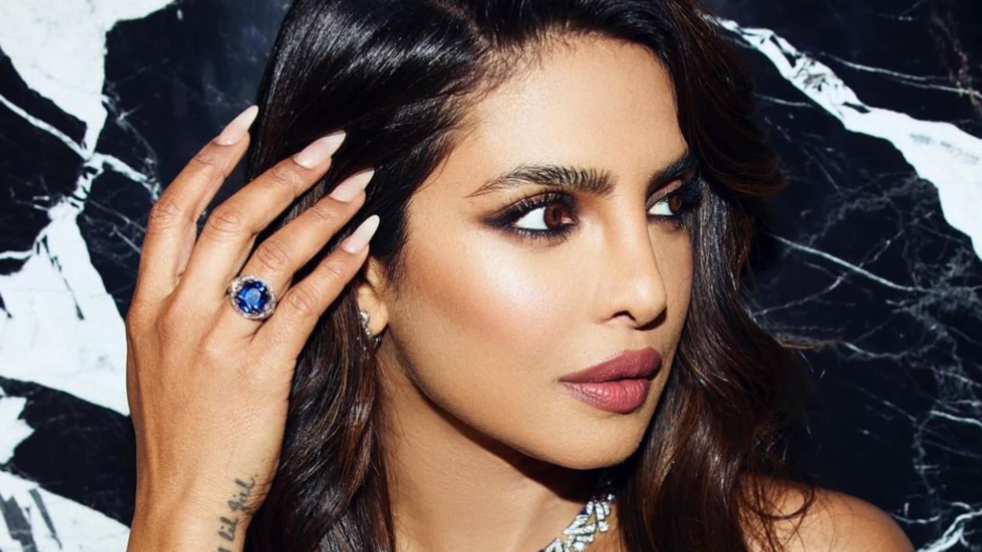 Priyanka Chopra wrote OM on the cover page of her upcoming film The Bluff shared photo on her instagram story