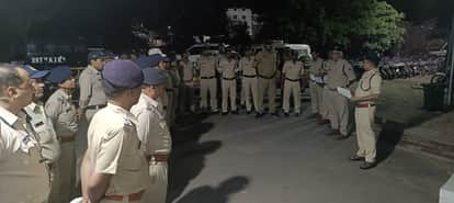 Shajaur News: 500 policemen came out on the streets at night, arrested 119 warrantees