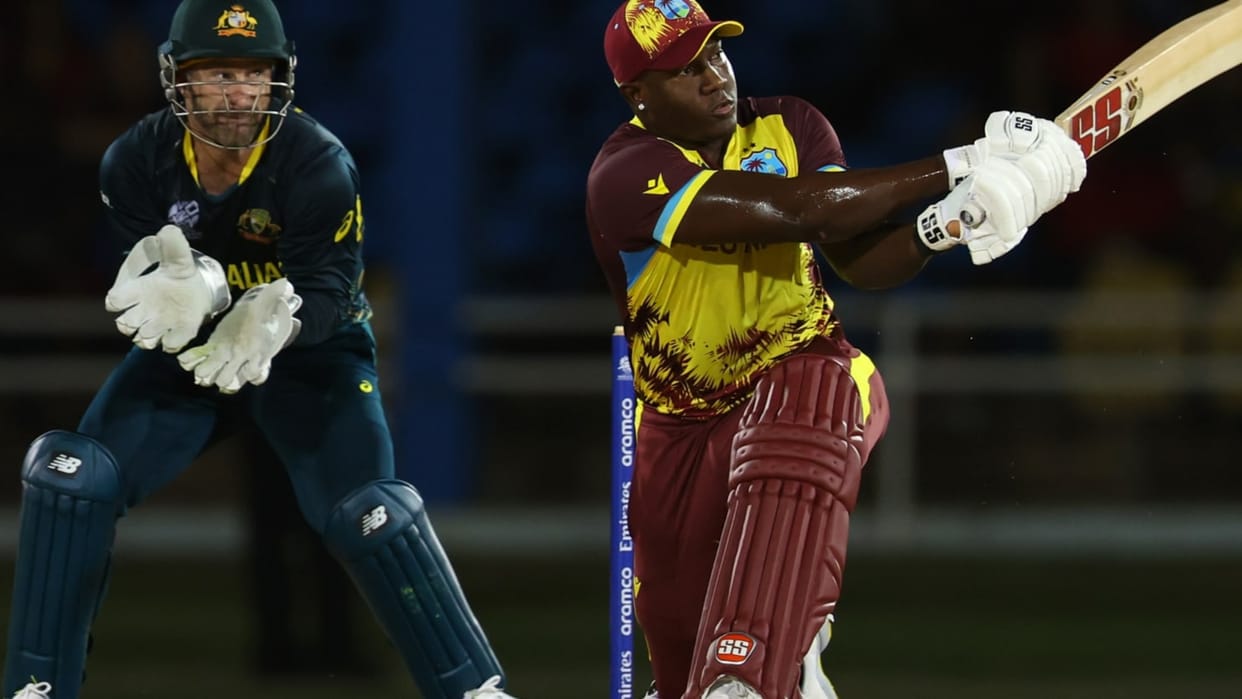 Two Times Champion West Indies beat Australia in T20 World cup Warm-up match Nicholas pooran shines