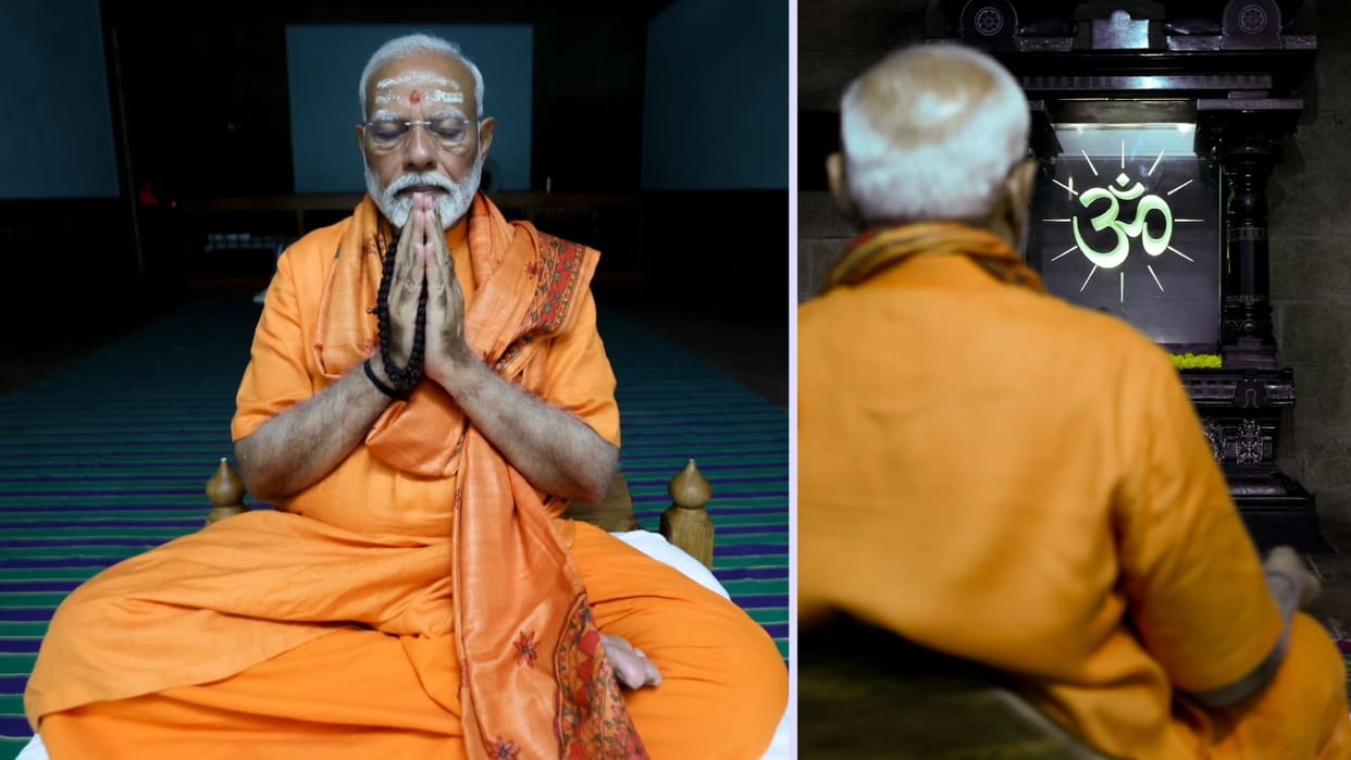 PM Narendra Modi Kanyakumari Visit Update news in hindi Vivekananda Memorial Mandapam meditation