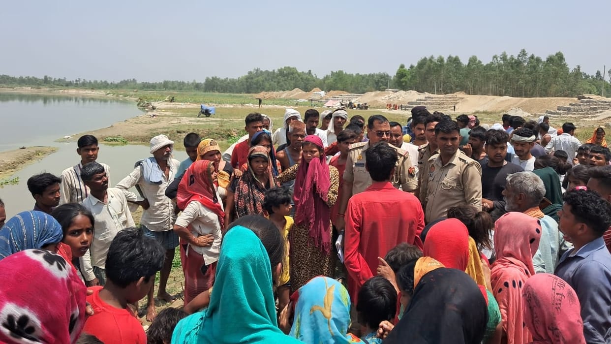 two girls died due to drowning in Ramganga river in Bareilly