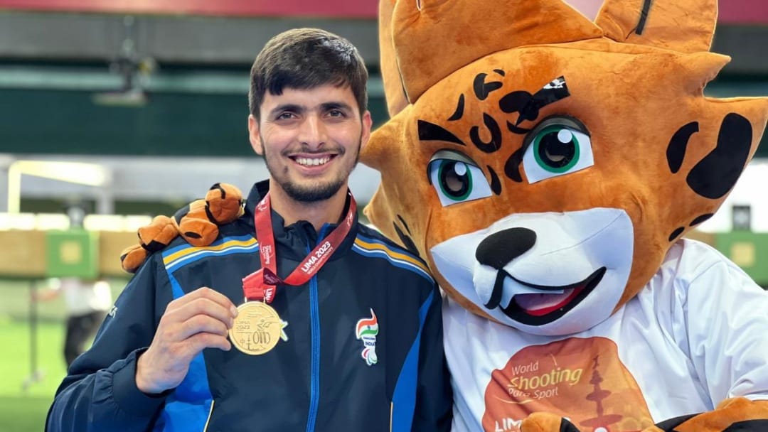 Jammu Kashmir para shooter Amir ahmed Bhatt ready to aim for gold at Paris Paralympics 2024
