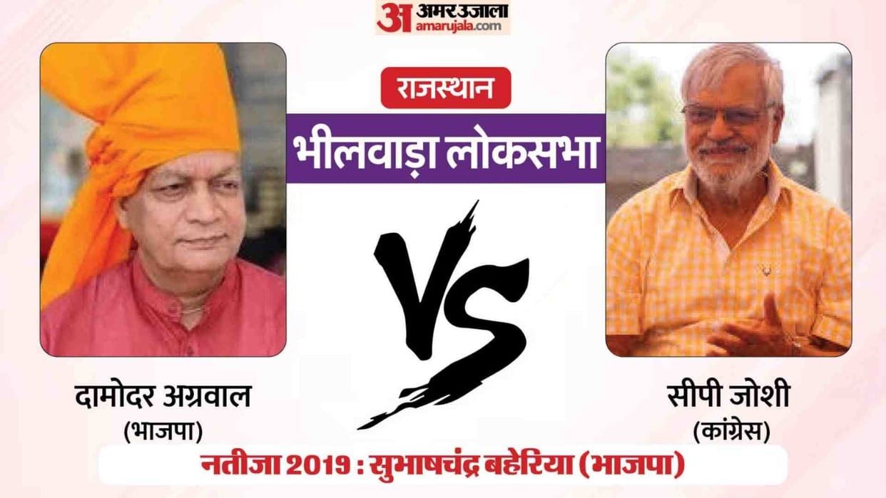 Bhilwara: Direct contest between Dr. CP Joshi and Damodar Aggarwal on Bhilwara hot seat