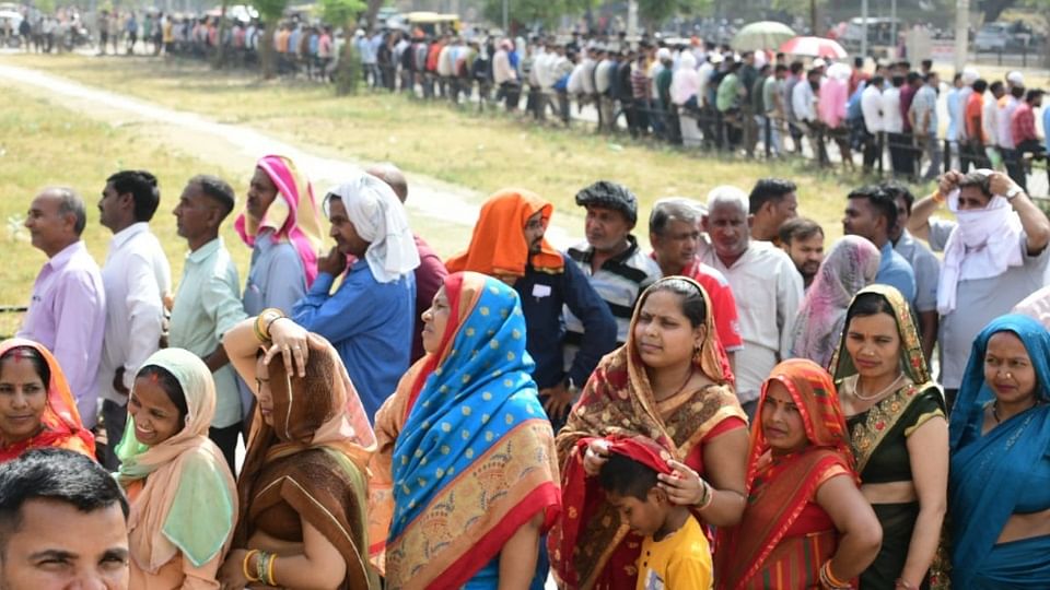 Photos of Voting in Chandigarh And Punjab