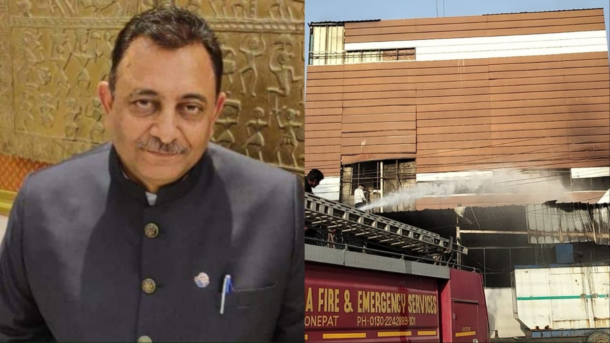 Haryana: Fire case in belt factory; Two including industrialist Rakesh Devgan died during treatment