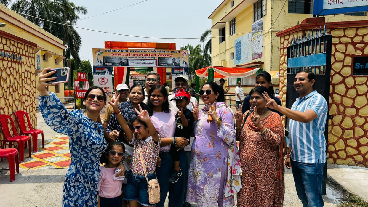 UP: 55.60 percent votes were cast on 13 seats in the seventh phase, Chandauli tops with 60 percent votes, Sale
