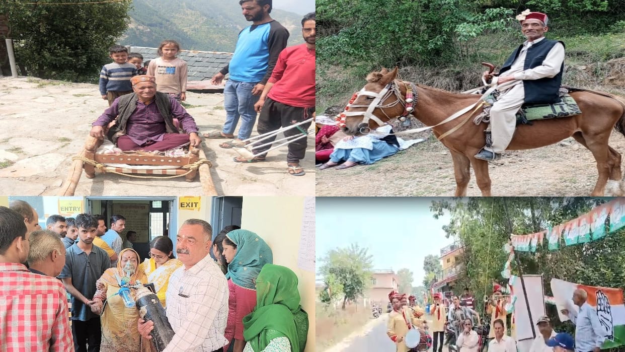 HP Lok Sabha Election Voting: Enthusiasm among youth, women and elderly for voting in Himachal, see photos