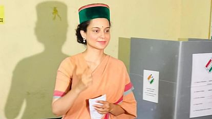 Himachal Pradesh BJP And Congress Candidates Cast Their Votes See photos