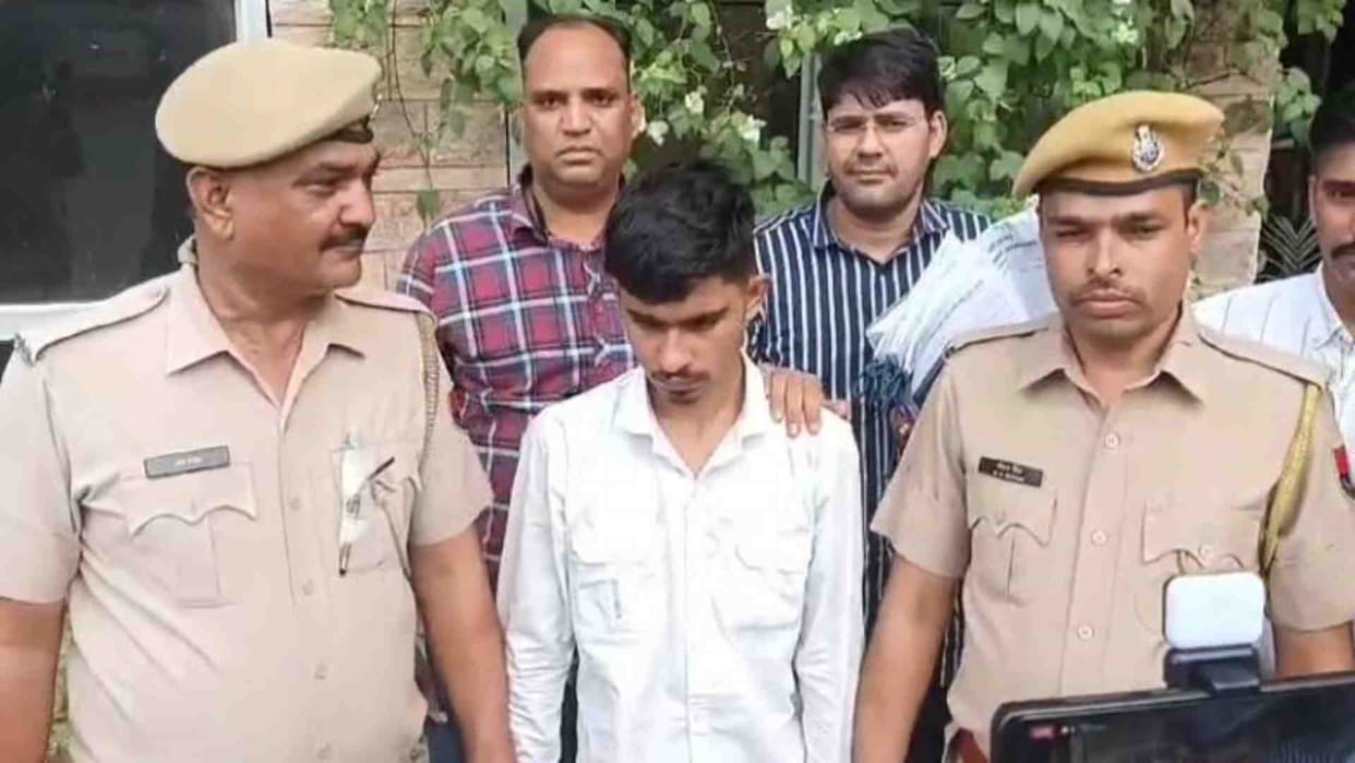 Ajmer News: One accused arrested in case of gang rape of a student by blackmailing her