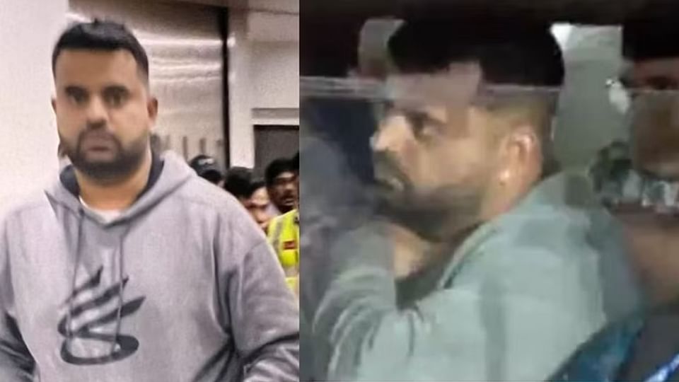 Prajwal Revanna got arrested by female policemen at Bangalore Airport for giving message to the victims