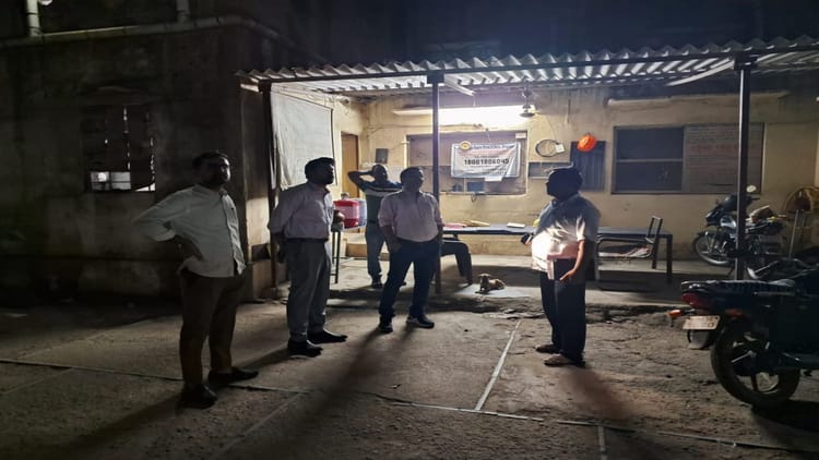 Sirohi News: Adm Arrived For Surprise Inspection At Late Night, Took ...