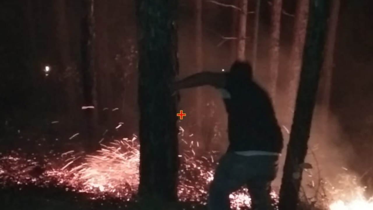 Uttarakhand Forest fire broke out in Pauri fire reached child protection home