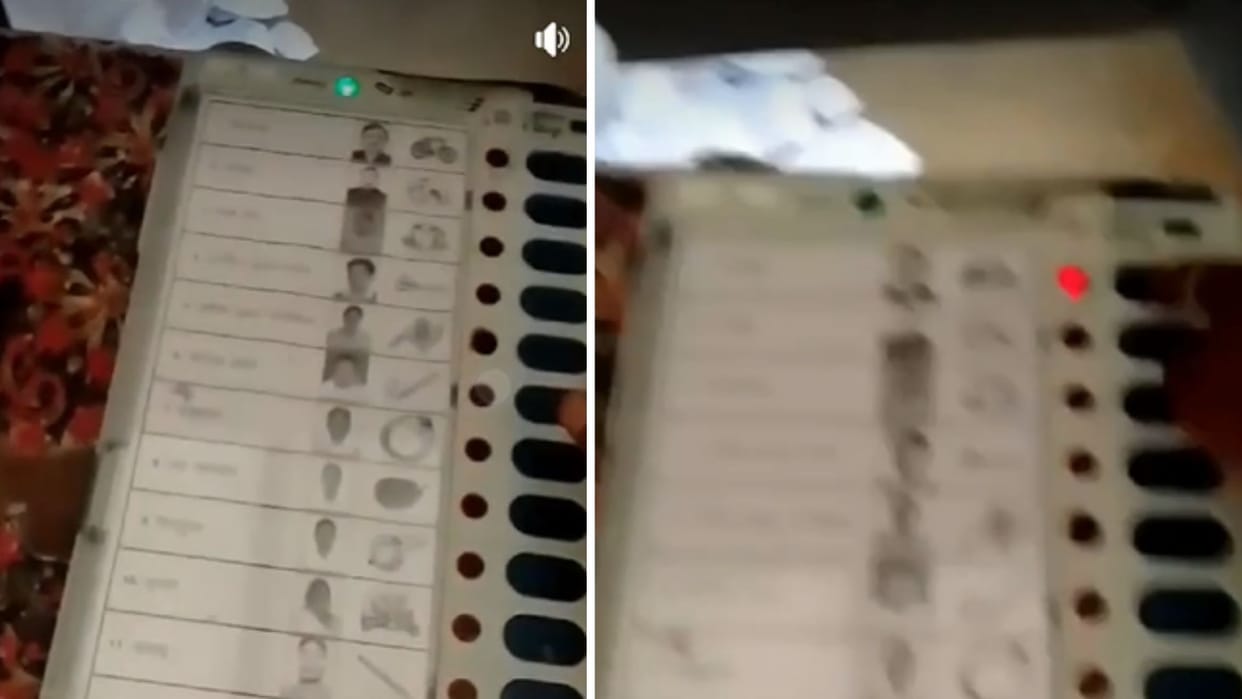 Lok Sabha Election Video of voting made viral case from districts of uttar pradesh