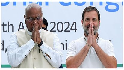 rahul gandhi mallikarjun kharge hold strategic meeting with party candidates on poll outcome