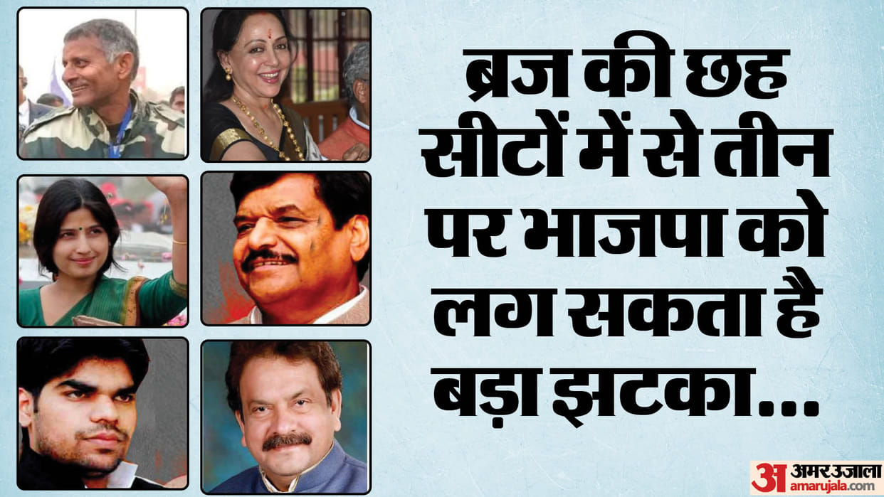 UP Lok Sabha Election Exit Poll Result 2024 agra mainpuri firozabad Lok Sabha Seat Fight Between BJP And SP