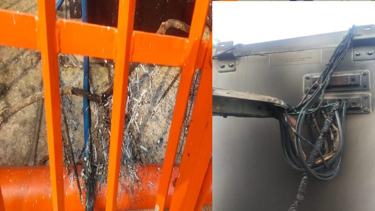 नारायणपुर में नक्सलियों का करतूत: मोबाइल टावर को किया आग के हवाले, पुलिस की सर्चिंग ऑपरेशन तेज