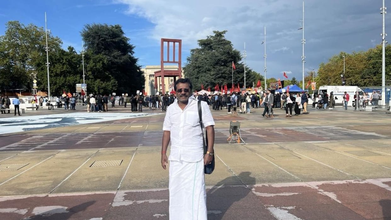 40 bullets found in Karunas bag at the airport tamil actor revealed this during interrogation