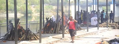 Lucknow: Number of cremations doubled in the city, heat increased deaths, wood became expensive