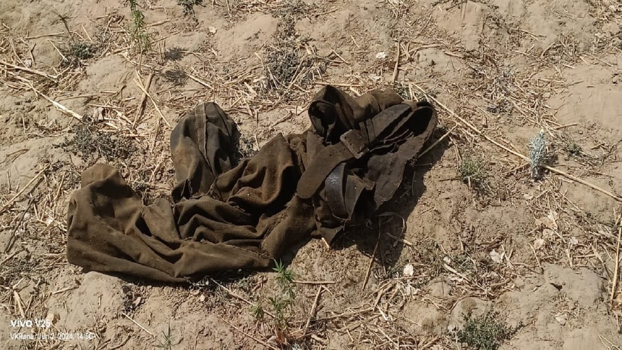 Skeleton of Pradhan brother found in farm near Medical College in Budaun