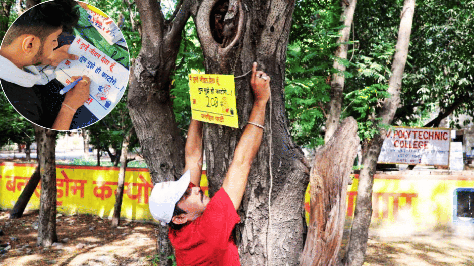 save tree indore news mog line green belt nature