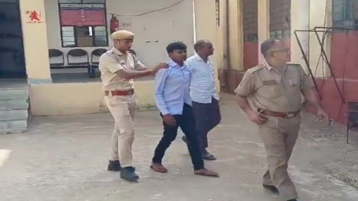 Udaipur : Husband strangled wife after seeing unknown number in mobile, hanged body from tree to show suicide