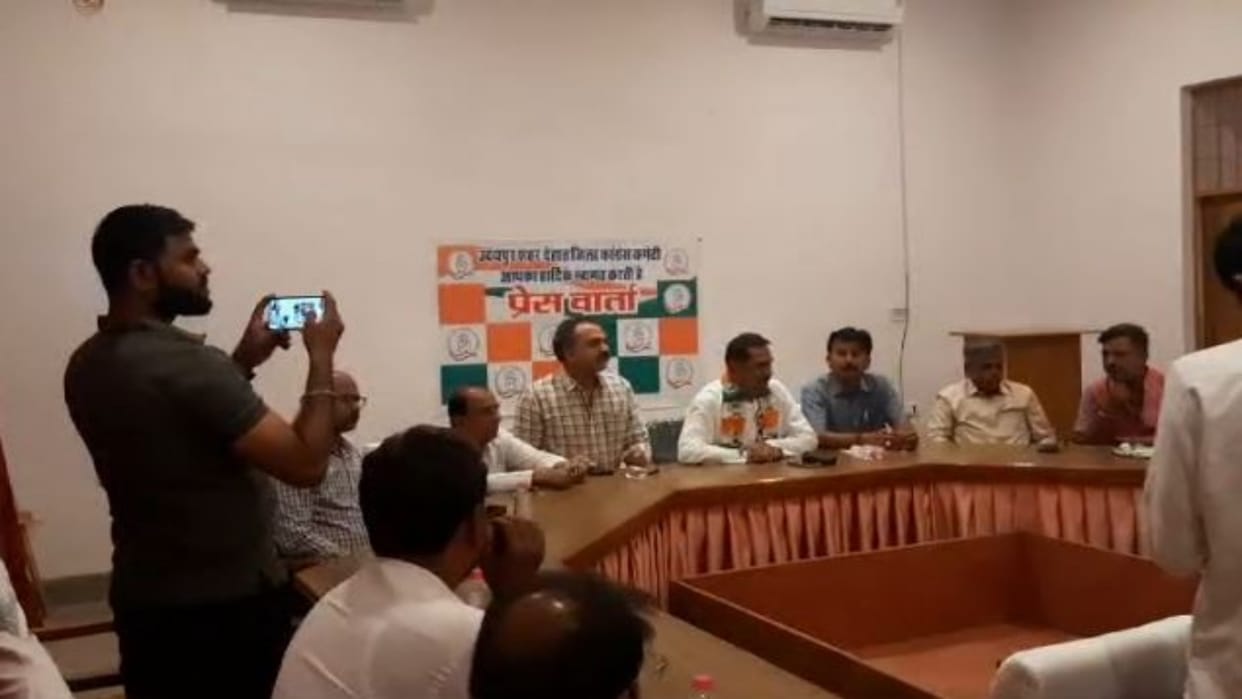 Udaipur : BJP is spreading confusion with wrong exit poll data, Congress candidate said in press conference
