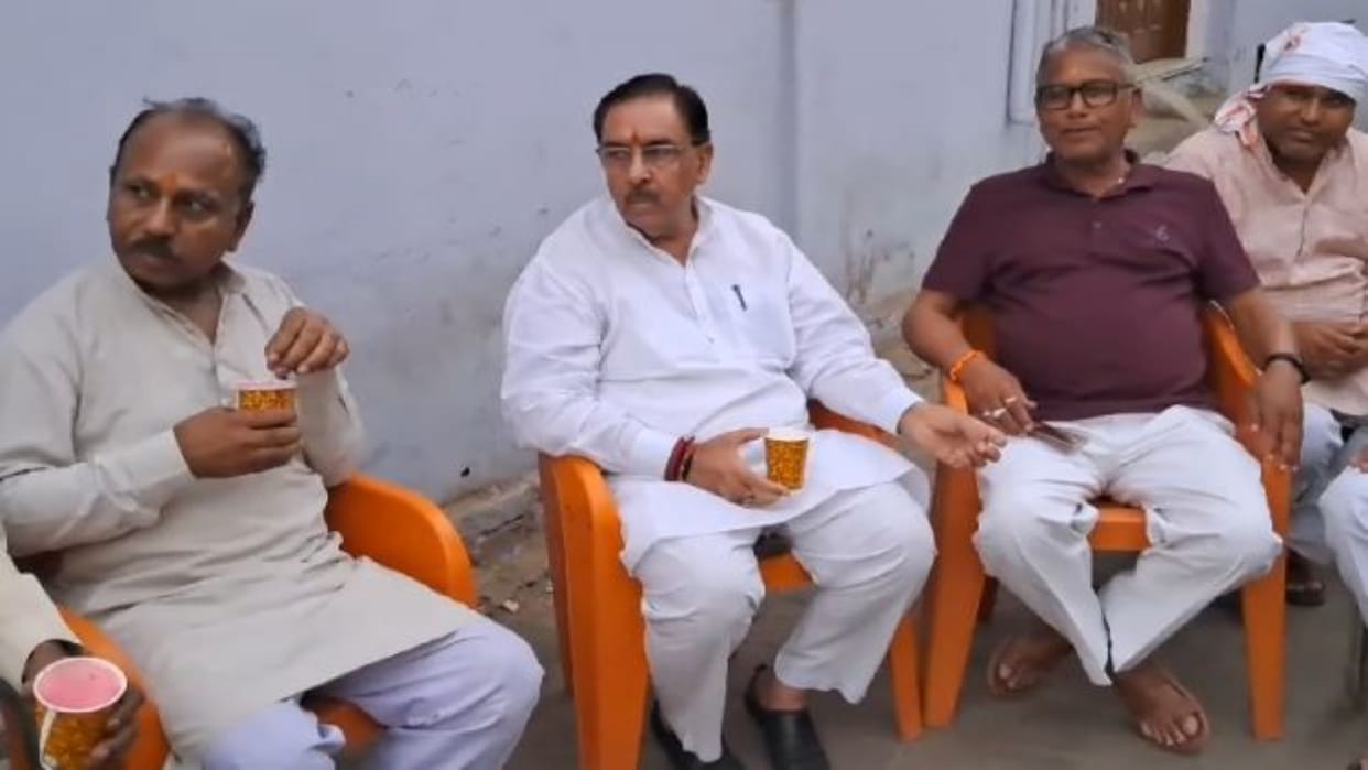 Dausa: Chaturvedi reached Dausa on the death of Govardhanlal Badhera, said- BJP will win 25 seats in the state