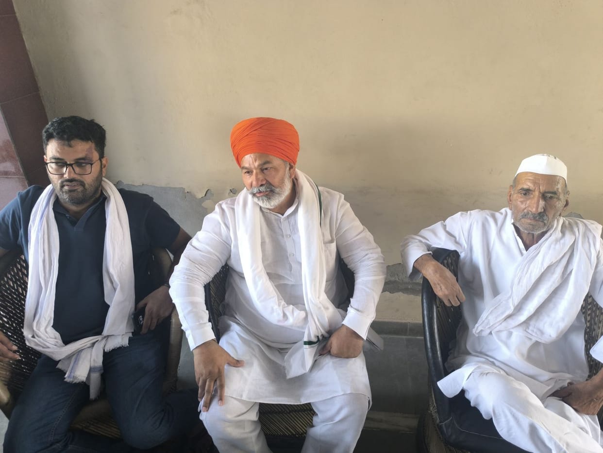 Exit Polls: Rakesh Tikait said- Exit polls are released only after everything is fed into the EVM