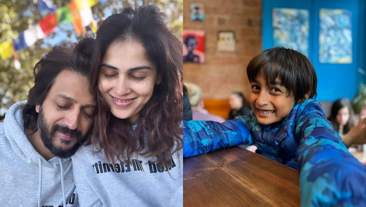 Actor Riteish Deshmukh and Genelia Deshmukh posts sweetest birthday wish for son Rahyl on his 8th birthday