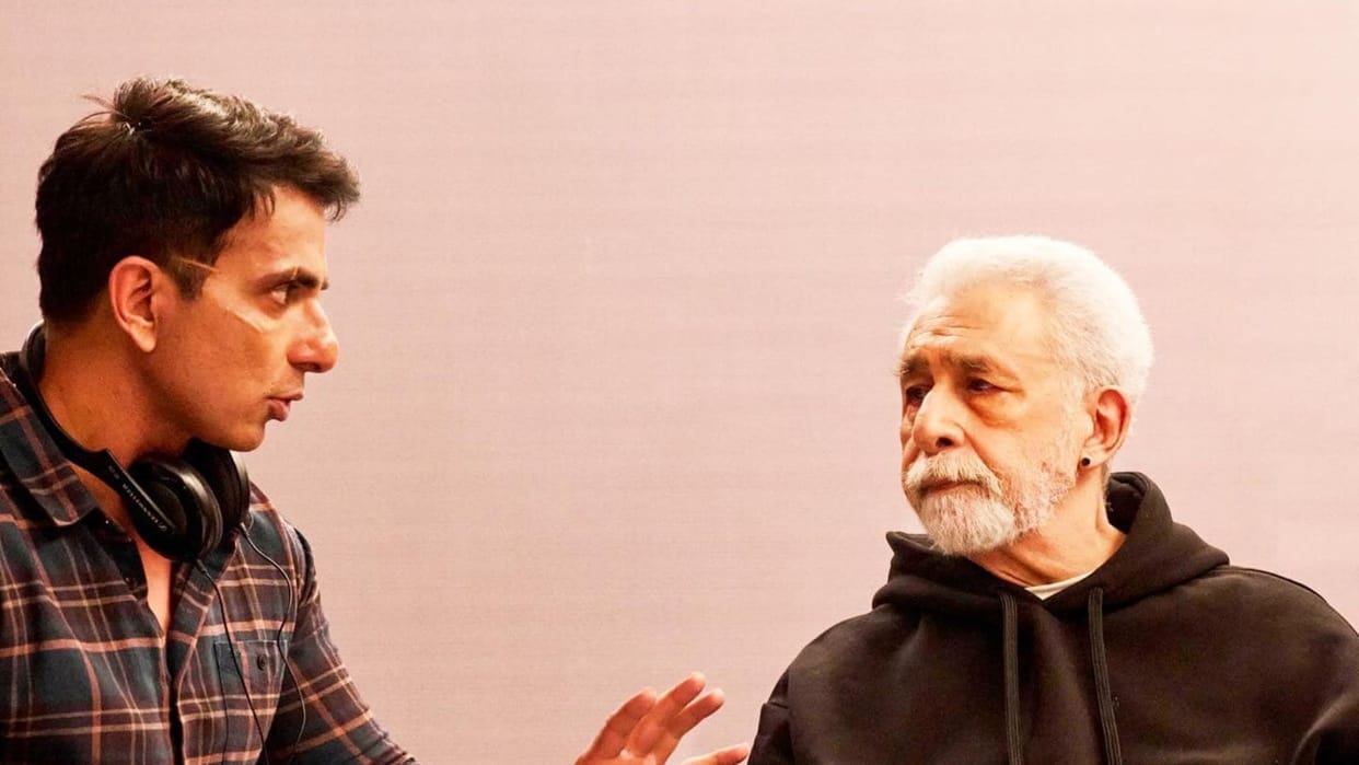 Naseeruddin shah entered in sonu sood movie fateh play unprecedented role in film Jacqueliene Fernandez