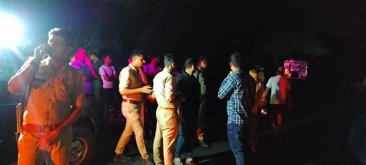 Four people burnt alive in Meerut: Santro car caught fire, bodies had turned into skeleton