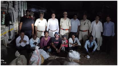 Shajapur News: Seven accused of hunting wild boar and eating meat arrested, caught by forest department
