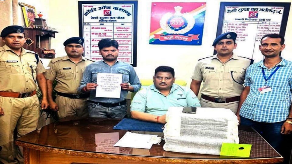 Youth involved in black marketing of tickets caught