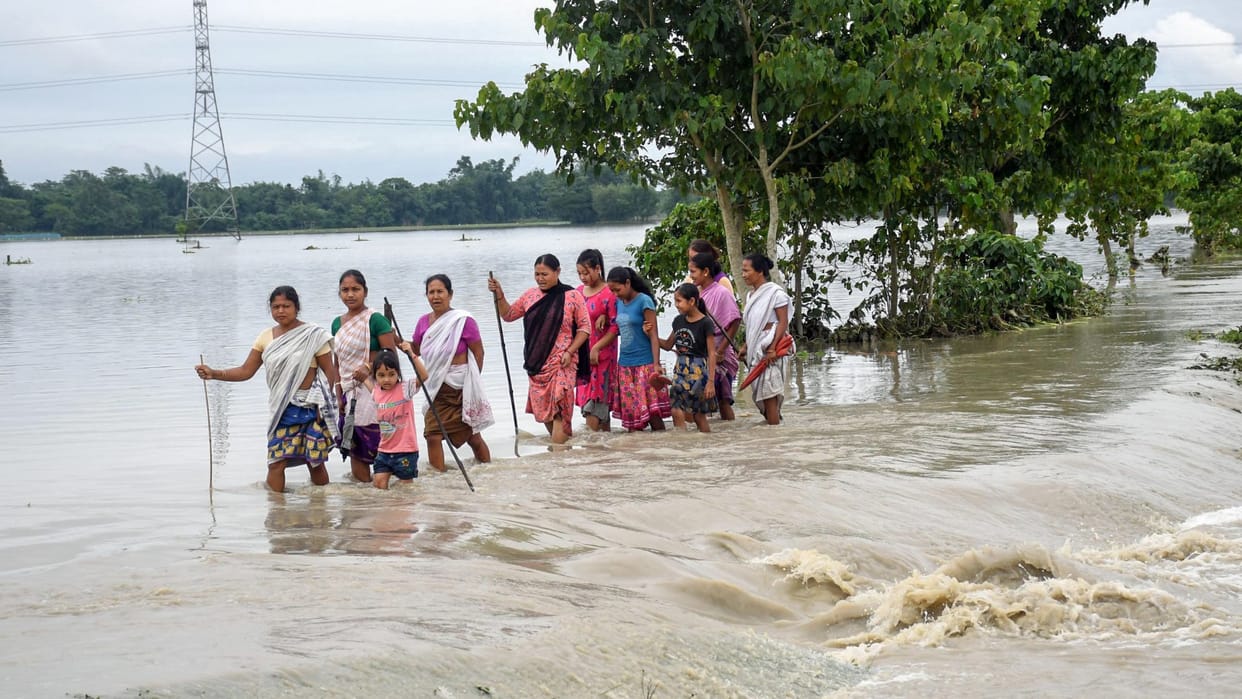 Several rivers in Assam flowing above danger level says CWC