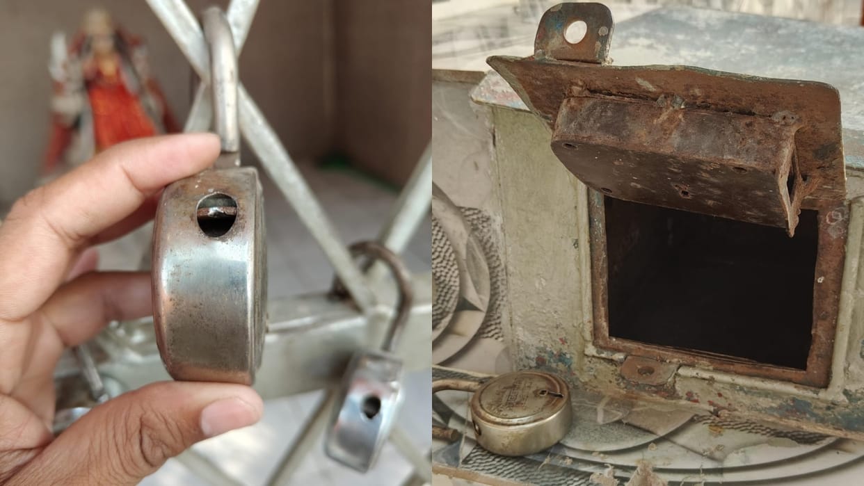In Gorakhpur, thieves broke the lock of the house and stole lakhs of rupees