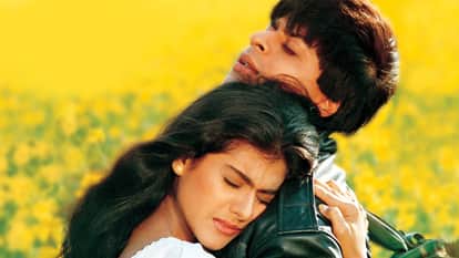 SRK and kajol movie DDLJ song Tujhe Dekha To ye jaana voted for UK favourite 90s Bollywood song by BBC