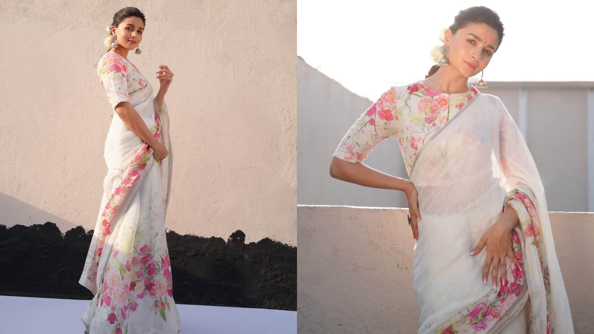 trendy Floral Print Outfit for summer inspired by actress
