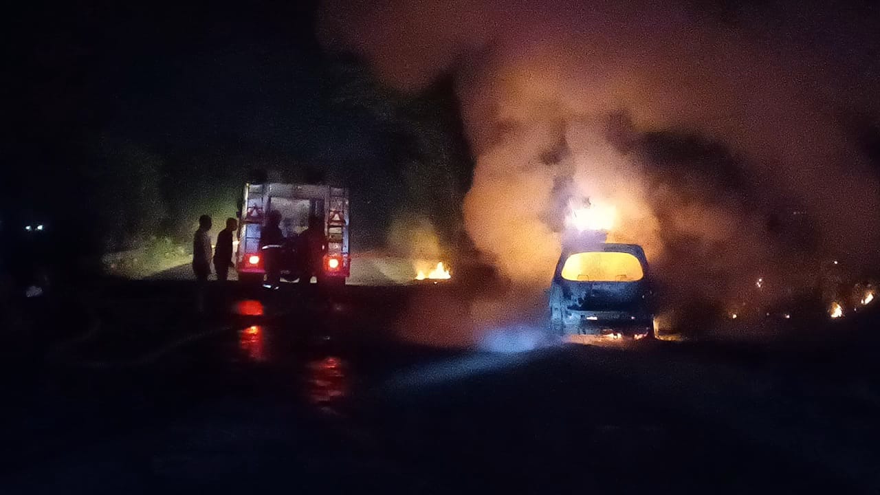 Four people burnt alive, no one could even hear their screams, all were Ghaziabad residents