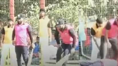 Video: शॉट लगाने के बाद लड़खड़ाकर मैदान पर गिरा खिलाड़ी, हार्ट अटैक से मौत की आशंका, देखें चौंकाने वाला वीडियो After hitting a shot, the player fell on the ground, death is suspected due to heart attack, watch video