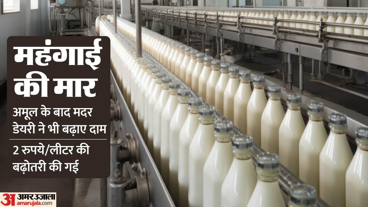 Rate Hike After Amul Mother Dairy increased the price of milk two rupees per liter increased