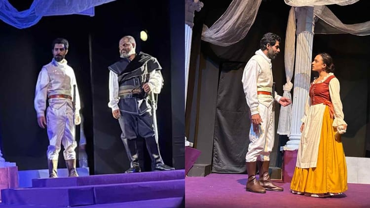 Panchayat Series Fame Actor Durgesh Kumar Plays Othello Hindi Adaptation Prachi Patwari Himanshu Raj Talreja – Entertainment News: Amar Ujala