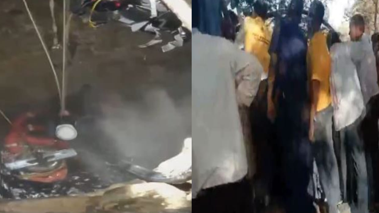 Rajsamand News: Child fell into 70 feet deep well, could not be rescued even after 2 days due to rising water